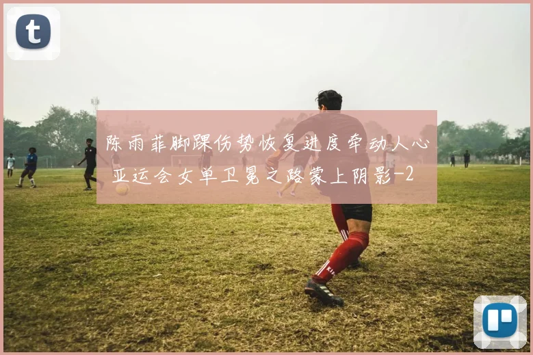 陈雨菲脚踝伤势恢复进度牵动人心 亚运会女单卫冕之路蒙上阴影